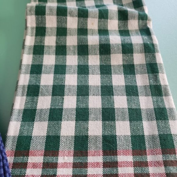 Crate & Barrel set of 4 Christmas kitchen towels - Picture 5 of 10